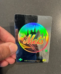 New York Mets  1991 Upper Deck Hologram Card - Picture 1 of 2