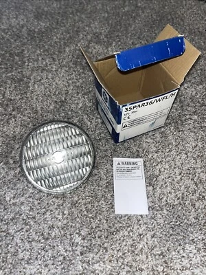 GE Lighting 35PAR36/WFL/H All Glass Sealed Beam Lamp 12v/35w New - Image 1 of 4