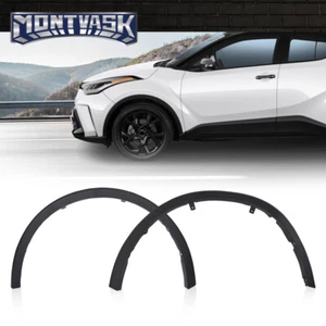 Fit For 2018-2022 Toyota C-HR Front Arch Wheel Molding Fender Trim Left+Right - Picture 1 of 12
