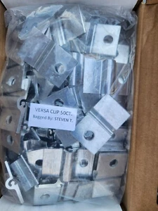 (50 Pcs) Solutions S-5! VersaClip for ColorGard 1.5" x 2.5" VC20-E-0 - Picture 1 of 4