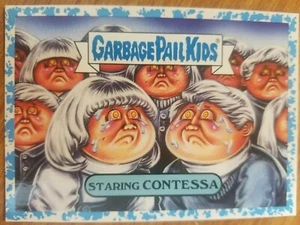 GPK Garbage Pail Kids Revenge Horror-ible 15b Staring Contessa 2019 azul 55/99 - Imagen 1 de 1