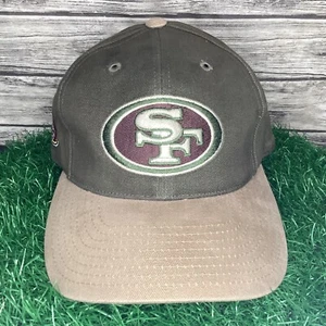 Vintage San Francisco 49ers Baseball Hat Cap Brown ANNCO NFL Football 90s - Picture 1 of 6