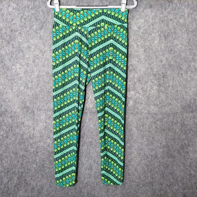 Leggings Lularoe Talla Única Kermit La Rana Ajustados Elastizados Alto Tirar de los Muppets Foto 1 de 4