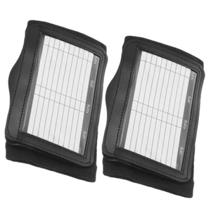2 Pcs Wrist Play Holder Football Black Wristband Comfortable Strap - Picture 1 of 12