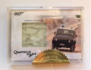 James Bond Heroes and Villains Relic Card JBR12 Carabinieri Windshield 154/333 - Picture 1 of 3