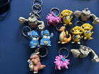 Porte-clés vintage 1999 total de 12 porte-clés Burger King Pokémon avec pokeballs.