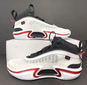 Nike Air Jordan XXXVI 35 GS Psychic Energy White Red DA9054-100 Youth Sz 6.5Y - Picture 1 of 12