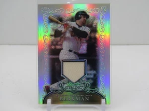 LANCE BERKMAN 2006 BOWMAN STERLING GAME WORN JERSEY REFRACTOR! #178/199! ASTROS! - Picture 1 of 2
