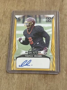 Thomas Incoom 2023 Leaf Draft Gold Auto Autograph #BA-TI1 - Picture 1 of 2