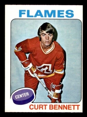 1975 OPC O-Pee-Chee Hockey #8 Curt Bennett EX/MT *e2 - Image 1 of 2