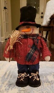 Primitive Old World Santa Doll Vintage Top Hat Christmas Decor Classic Holiday  - Picture 1 of 4