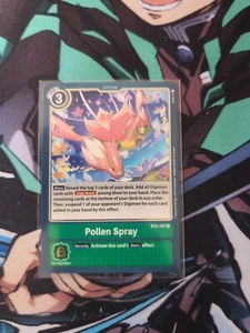 Digimon Card - Pollen Spray BT4-107 - Rare - Great Legend - NM - Bild 1 von 2