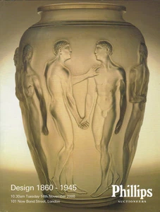 PHILLIPS DESIGN 1860-1945 Chiparus Goldscheider Jensen Knox Lalique Catalog 2000 - Bild 1 von 1