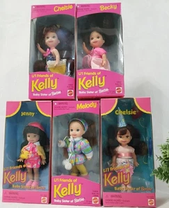 Li'l Friends of Kelly Baby Sister of Barbie Melody Jenny Chelsie Becky 1990s Lot - Picture 1 of 14