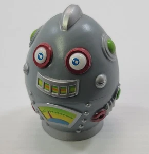 *C55) Roboter Kitt Schleim Ei Kopf Kunststoff Spielzeug Behälter Kapsel - Bild 1 von 11