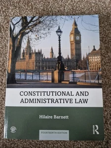 Constitutional and Administrative Law by Hilaire Barnett (Paperback, 2021) - Picture 1 of 3