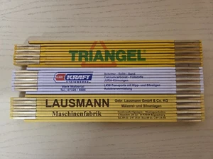 3x Meterstab / Zollstock - Bild 1 von 4