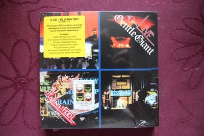 Gentle Giant "The Official Live"; 2-CD + Blu-Ray Set. NEU-OVP - Bild 1 von 2