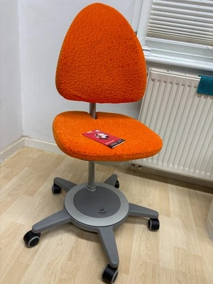 Mitwachsender Kinderschreibtischstuhl - Moll Maximo Forte - Orange, Top-Zustand - Bild 1 von 2