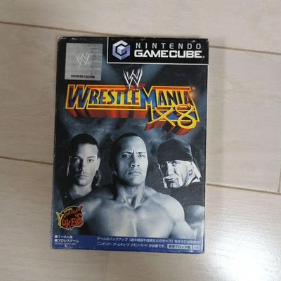WWE WrestleMania X8 Nintendo Gamecube GC In Stock Japan import used - Image 1 of 4