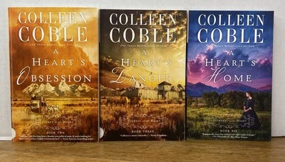 Colleen Coble Journey of the Heart Series 2, 3, 6 Lot 3 PB Ex Library History - Image 1 of 4