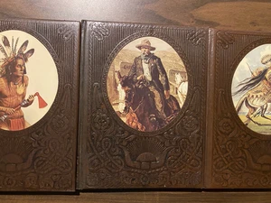 Western History Lot The Old West 3 HC, 1973 Indians / Gunfighters / Great Chiefs - Bild 1 von 7