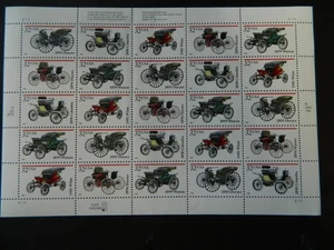 US SC#3023a Automobili antiche FOGLIO DI 25 MNH - Foto 1 di 1
