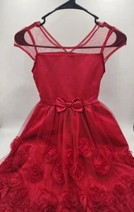 Kenzie girl dress red size 10 youth - Picture 1 of 7