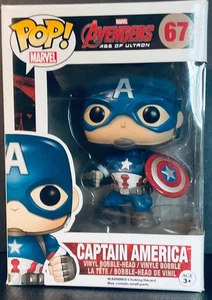 Funko Pop! Captain America #67 Marvel Avengers: Age of Ultron - Bobblehead - Bild 1 von 4