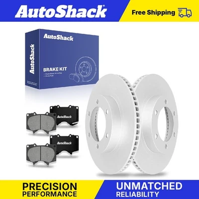 Front Brake Rotors Premium Ceramic Pads for Toyota Tacoma 2007 FJ Cruiser Foto 1 de 4