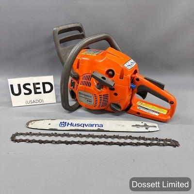 Husqvarna 240 X-Torq Gas Chainsaw 38cc with Bar & Chain Assembled USA - Image 1 of 4