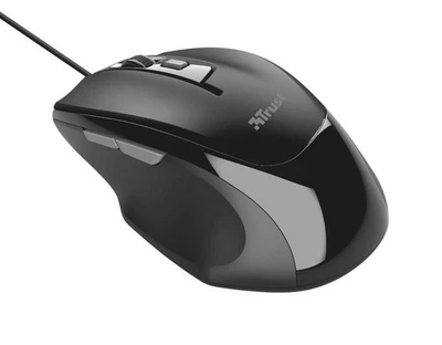 Trust Voca Mouse con Filo, Forma Confortevole, 800-2400 DPI, Cavo USB 1,6 m, Plu - Immagine 1 di 4