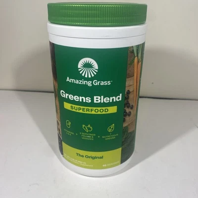 Increíble mezcla de hierbas verdes superalimento el polvo original 60 porciones CADUCIDAD 26/07 Foto 1 de 4