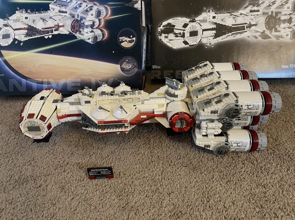 RARO LEGO Star Wars 10019 Rebel Blockade Runner! ¡COMO ESTÁ! LEER DESCRIPCIÓN!! Foto 1 de 4