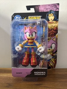 Figura Jakks Pacific Sonic the Hedgehog DC Amy Aa Wonder Woman 5" NUEVA 2025 - Imagen 1 de 6