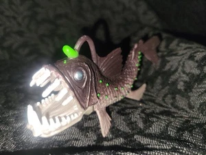Chap Mei Angler Fish Lantern Fish 4 1/2" Figure Toys R Us Deep Sea Creature Nemo - Picture 1 of 3