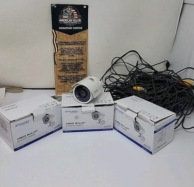 Zmodo 1080P 4 Pack Smart Security Camera WiFi Outdoor Security Camera - Image 1 of 4