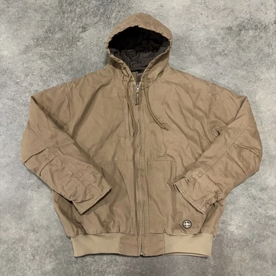 Lincoln Outfitters Hombres 2XL Pato Marrón Ropa de Trabajo Exterior Chaqueta de Trabajo Resistente Foto 1 de 4