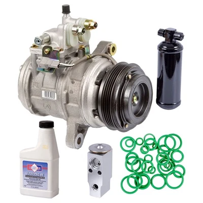 For Toyota Previa 1991 1992 1993 OEM AC Compressor w/ A/C Repair Kit TCP - Image 1 of 4