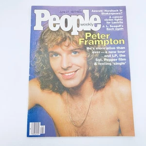 People Magazine June 1977 Peter Frampton Sgt Pepper Film Phil Donahue - Picture 1 of 3