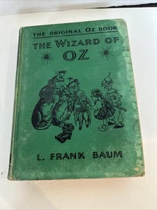 Oz Book The Wizard of OZ L. Frank Baum 1903 Copyright Hardcover - Foto 1 di 21