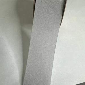 Handmade Chiffon Sheer Organza Ribbon, 1-1/2-inch, 25-yard, Gray Wedding Wrappin - Picture 1 of 5