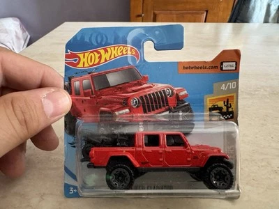 HOT WHEELS MATTEL 20 JEEP GLADIATOR 1:64 NUOVO IN BLISTER 2018 DA COLLEZIONE - Immagine 1 di 4