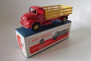 dinky toys 531 - Leyland Cornet Lorry - en caja - rojo / amarillo - Imagen 1 de 6