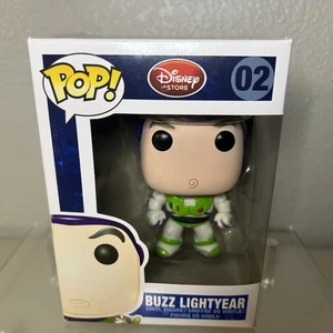 Funko Pop! Figura de vinilo Pixar Toy Story Buzz Lightyear #02 logotipo rojo de Disney Store - Imagen 1 de 17