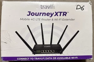 TravlFi JourneyXTR LTE RV WiFi Router – No Contract Internet for Home or Travel - Picture 1 of 3