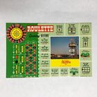 Milton Prell Aladdin Hotel Roulette Gaming Guide Las Vegas Nevada NV Postcard