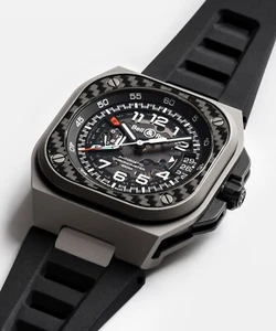 Bell & Ross X5 automatic watches for Men BR-X5 Racing BRX5R-RAC Titanium Limited - Picture 1 of 11