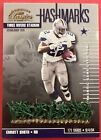 2001 DONRUSS CLASSICS HASHMARKS EMMITT SMITH HM-5 AUTHENTIC GAME USED TURF CARD