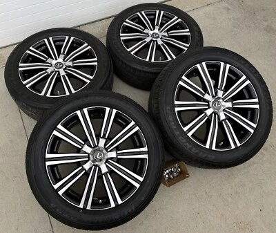 21" Lexus LX 570 Wheels Tires OEM Factory Toyota Tundra Sequoia LX570 Rims TPMS - Image 1 of 4